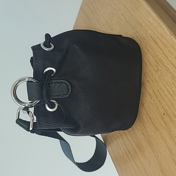 Nautica Black Micro Drawstring Accesory Bag - Picture 2 of 6